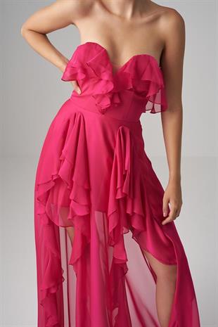 ALCHERA ŞİFON ABİYE ELBİSE