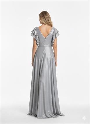 ALCHERA SİMLİ ABİYE ELBİSE