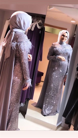 BELLEY PUL PAYET ELBİSE