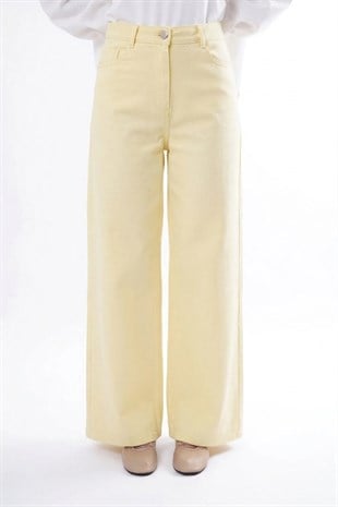 CEREMONY Bol Paça Denim Pantolon