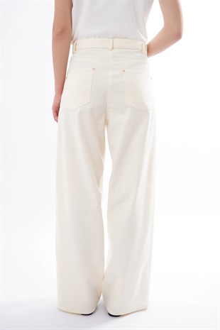 CEREMONY Bol Paça Denim Pantolon