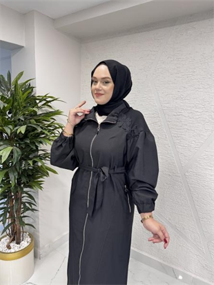 CEREMONY DANTEL DETAYLI TRENÇKOT