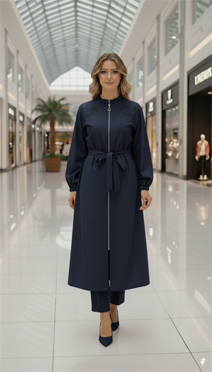 CEREMONY DANTEL DETAYLI TRENÇKOT