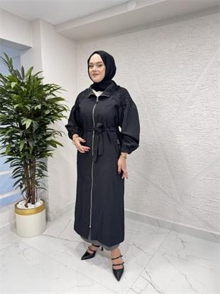 CEREMONY DANTEL DETAYLI TRENÇKOT