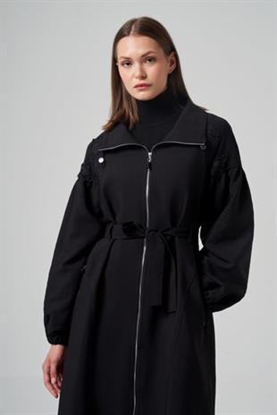 CEREMONY DANTEL DETAYLI TRENÇKOT