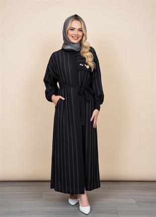 Ceremony İstiridye İşlemeli Miranda Elbise