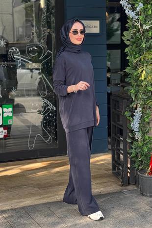 CEREMONY LOGO İŞLEMELİ TEN CEL LYOCELL SWETSHORT