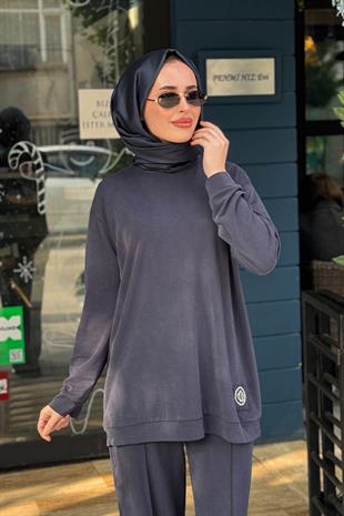 CEREMONY ÖNÜ NERVÜRLÜ TEN CEL LYOCELL ÖRME BOL PAÇA PANTOLON