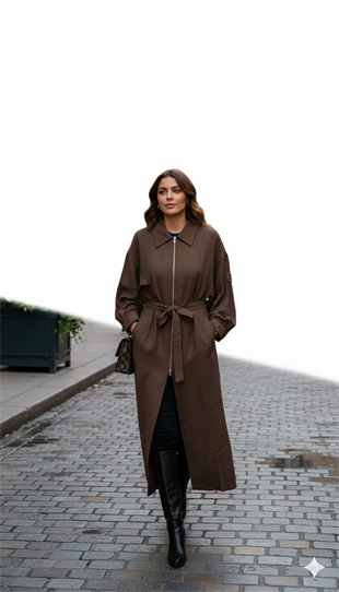 CEREMONY ÖNDEN FERMUARLI TEK KOLU TAŞ DETAYLI İÇTEN KEMERLİ KAP