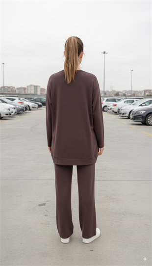 CEREMONY SOL GÖĞÜSÜ İŞLEMELİ PANTOLONLU BAMBU TAKIM