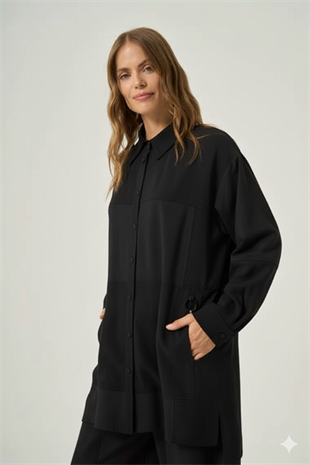 CEREMONY TUNİĞİ VE PANTOLONU BAMBU DETAYLI AKSESUARLI TAKIM