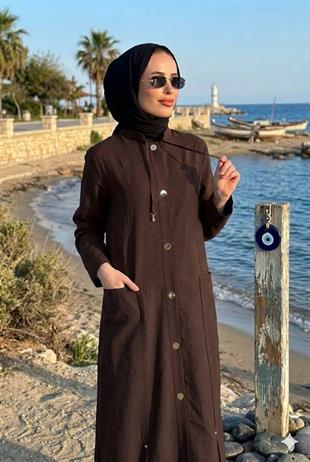 CEREMONY YAKASI BACIKLI ÖNDEN ÇITÇITLI SAFARİ KAP