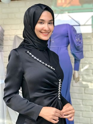 CLİO ÖNÜ TAŞLI CEKET PANTOLON TAKIM