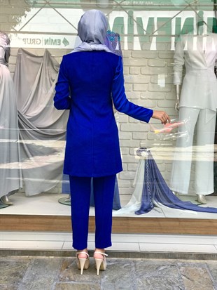 CLİO ÖNÜ TAŞLI CEKET PANTOLON TAKIM
