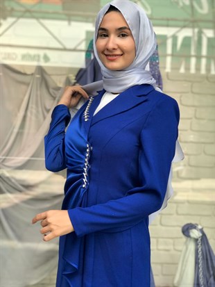 CLİO ÖNÜ TAŞLI CEKET PANTOLON TAKIM