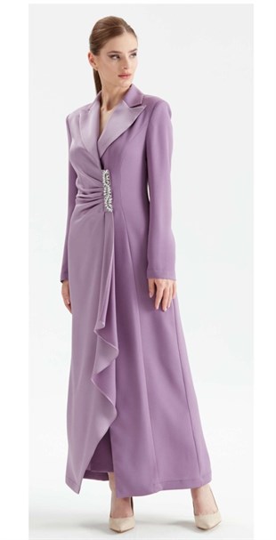 CLİO ÖNÜ TAŞLI PARDESÜ PANTALON TAKIM
