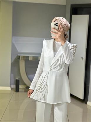 CLİO TAŞ İŞLEMELİ TAKIM