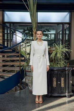 JAMİLA SARAH ELMİRA SADE ŞIK ELBİSE