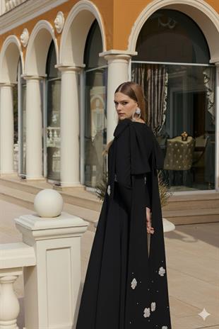 JAMİLA SARAH KREP KUMAŞ HÜLYA ELBİSE 