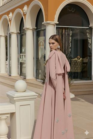 JAMİLA SARAH KREP KUMAŞ HÜLYA ELBİSE 