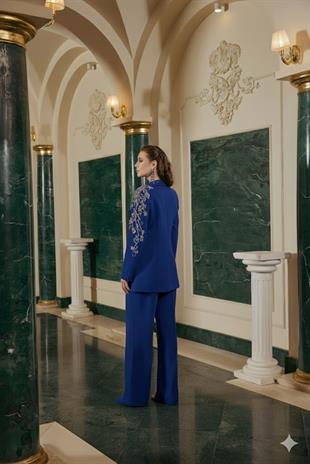 JAMİLA SARAH KREP KUMAŞ TAŞLI ZEYLAN TAKIM