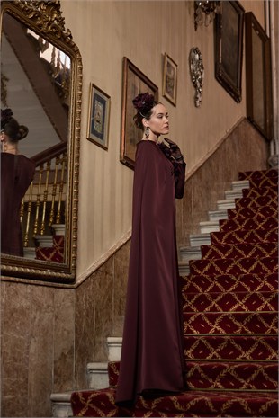 JAMİLA SARAH KREP MİA DRESS ABİYE ELBİSE