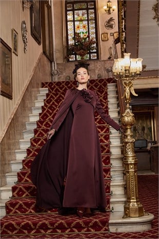 JAMİLA SARAH KREP MİA DRESS ABİYE ELBİSE