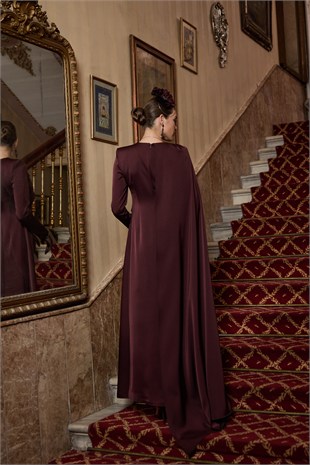 JAMİLA SARAH KREP MİA DRESS ABİYE ELBİSE