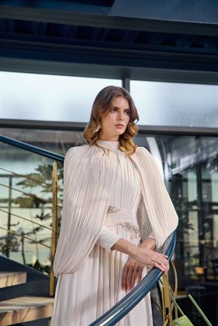 JAMİLA SARAH NOCTURNA ŞİFON ELBİSE