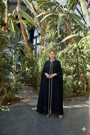 JAMİLA SARAH ŞİFON BOYDAN TAŞLI REA ELBİSE