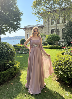 KATRE ŞİFON ABİYE ELBİSE