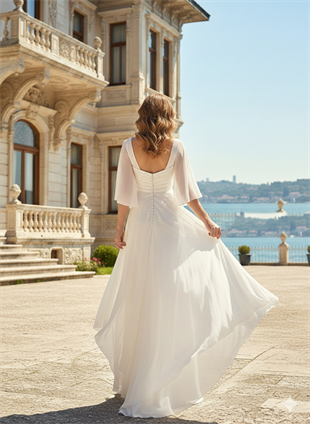 KATRE ŞİFON ABİYE ELBİSE