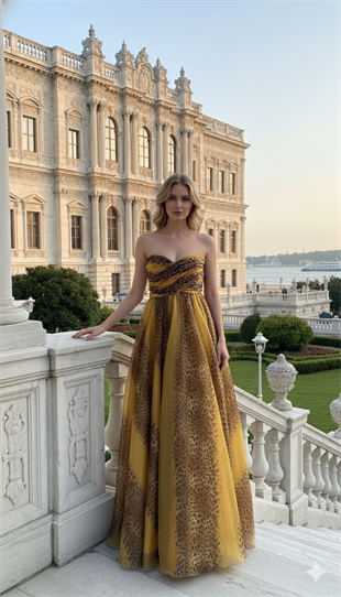 KATRE ŞİFON ABİYE ELBİSE