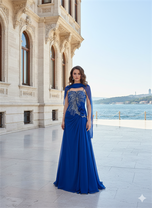 KATRE ŞİFON ABİYE ELBİSE