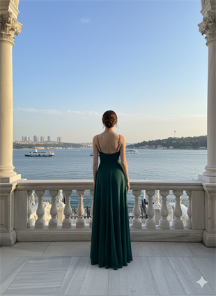 KATRE ŞİFON ABİYE ELBİSE