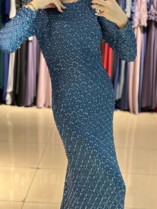 KENZEL PUL PAYET ELBİSE