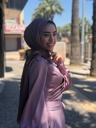 KENZEL SATEN EVENING DRESS