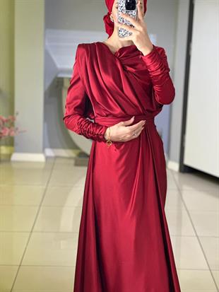 KENZEL SATEN ABİYE ELBİSE