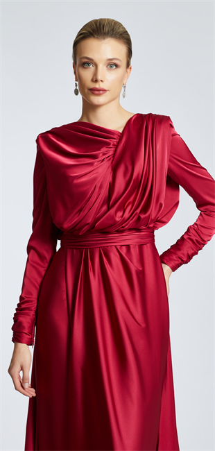 KENZEL SATEN ABİYE ELBİSE