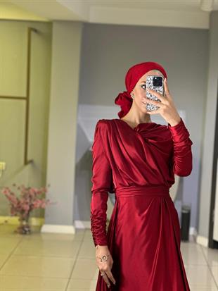 KENZEL SATEN ABİYE ELBİSE