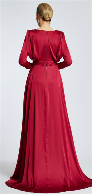 KENZEL SATEN ABİYE ELBİSE