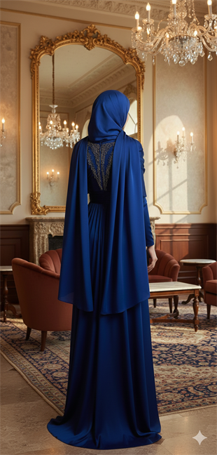 KENZEL SATEN ABİYE ELBİSE