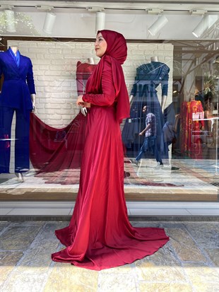 KENZEL SATEN ABİYE ELBİSE