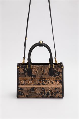 Levidor Nakış Detaylı El Çantası