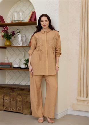 Marwa by moodbasic BRODE NAKIŞLI CUPRA TAKIM