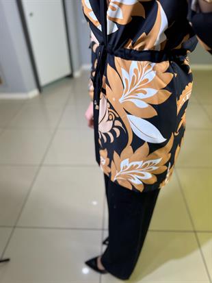 MİARUJ AYROBİN KUMAŞ BELİ LASTİKLİ PANTOLON