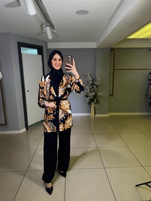 MİARUJ AYROBİN KUMAŞ BELİ LASTİKLİ PANTOLON