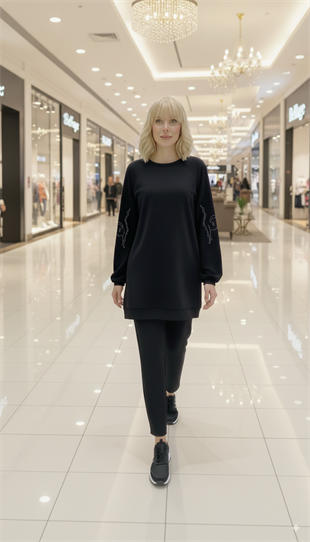 MİARUJ BELİ LASTİKLİ PANTOLON