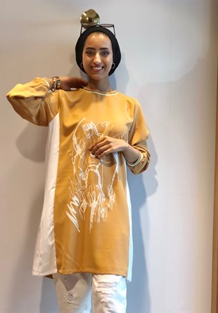 MİARUJ ÖNÜ YAZILI TUNİK