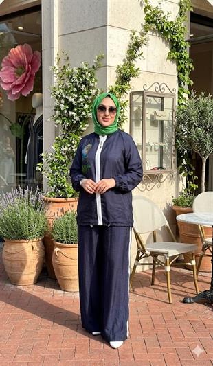 MİARUJ ŞİFON BOL PAÇA PANT